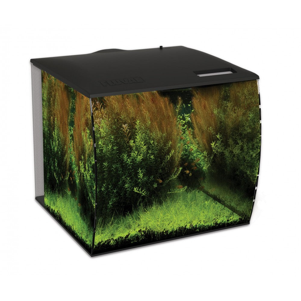 Акваріум Fluval FLEX з обладнанням, чорний, 57 л