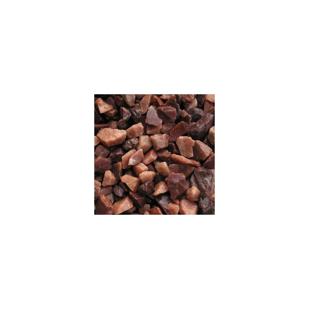 Грунт для акваріума Nechay Zoo Рожевий кварцит 2 кг (5-10 мм)