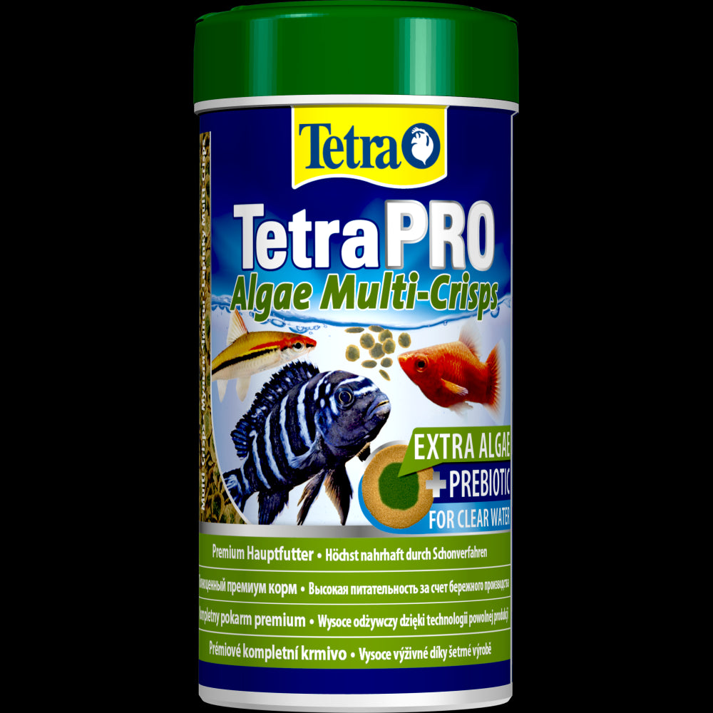 Корм Tetra PRO Algae Multi-Crisps для травоїдних риб, з овочами, 250 мл (чіпси)