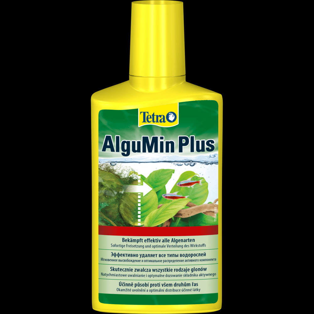 Засіб Tetra AlguMin проти водоростей в акваріумі, 250 мл на 500 л