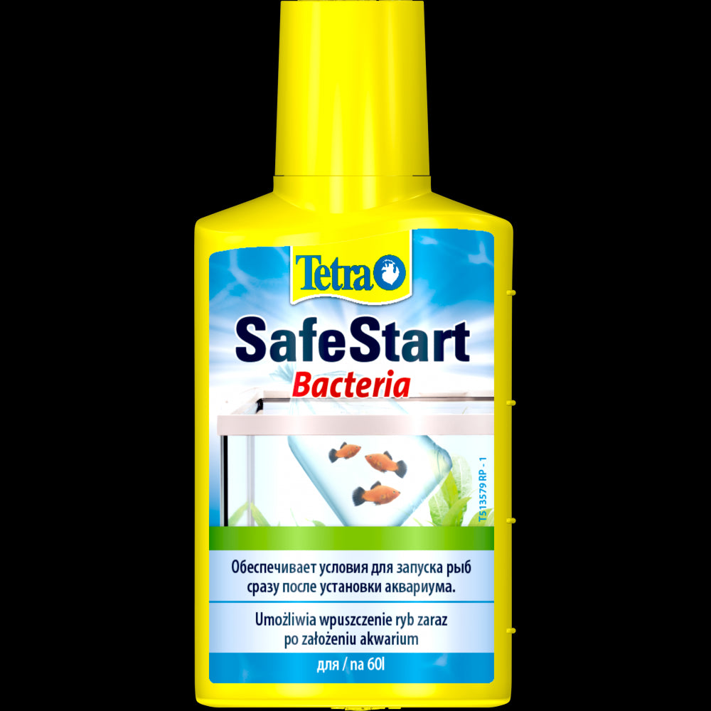 Засіб Tetra SafeStart для негайного запуску риб в новий акваріум, 50 мл на 60 л