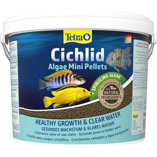 Корм Tetra Cichlid Algae Mini для акваріумних цихлід, 10 л (гранули)