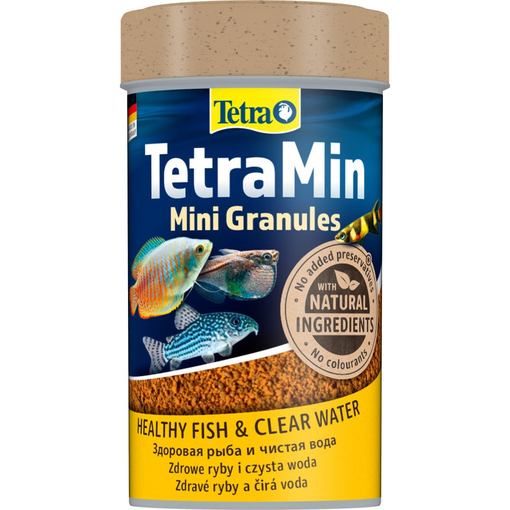 Корм Tetra Min Mini Granules для акваріумних рибок, 45 г (гранули)