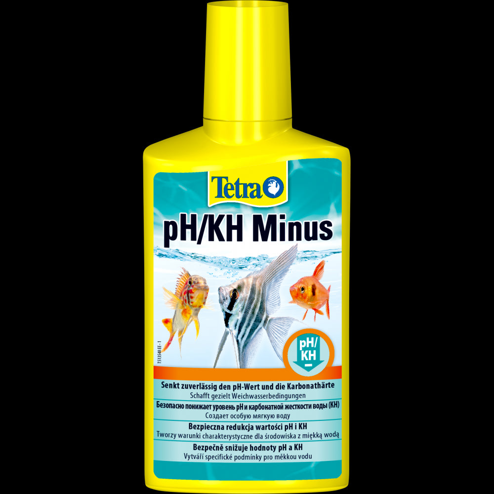 Засіб Tetra PH/KH Minus для контрольованого зниження рівня pH води в акваріумі, 250 мл на 5000 л