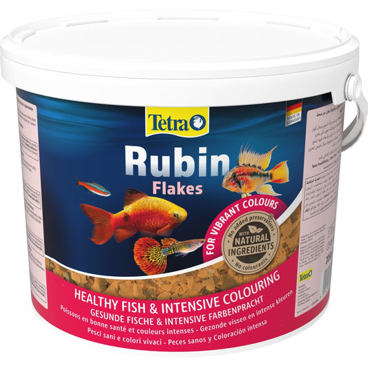 Корм Tetra Rubin Flakes для акваріумних рибок, для забарвлення, 2,05 кг (пластівці)