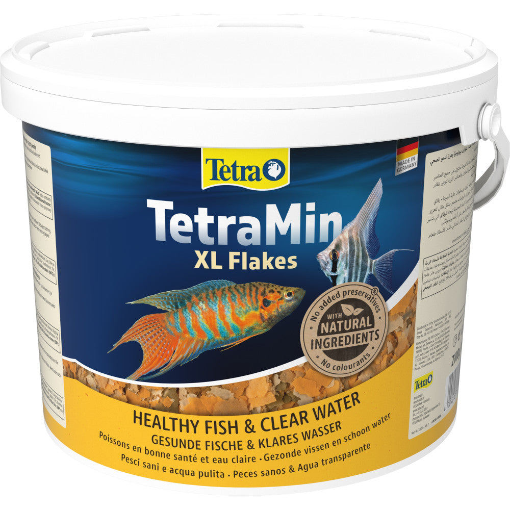 Корм сухий Tetra Min XL Flakes для акваріумних рибок в пластівцях 10 л/2,1 кг