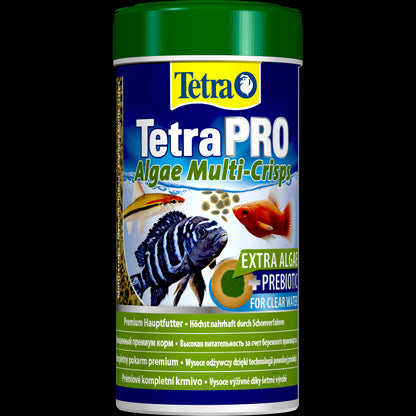 Корм Tetra PRO Algae Multi-Crisps для травоїдних риб, з овочами, 250 мл (чіпси)