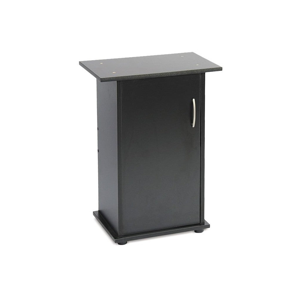 Підставка під акваріум Природа пряма з дверима, чорна, 50х30x70 см