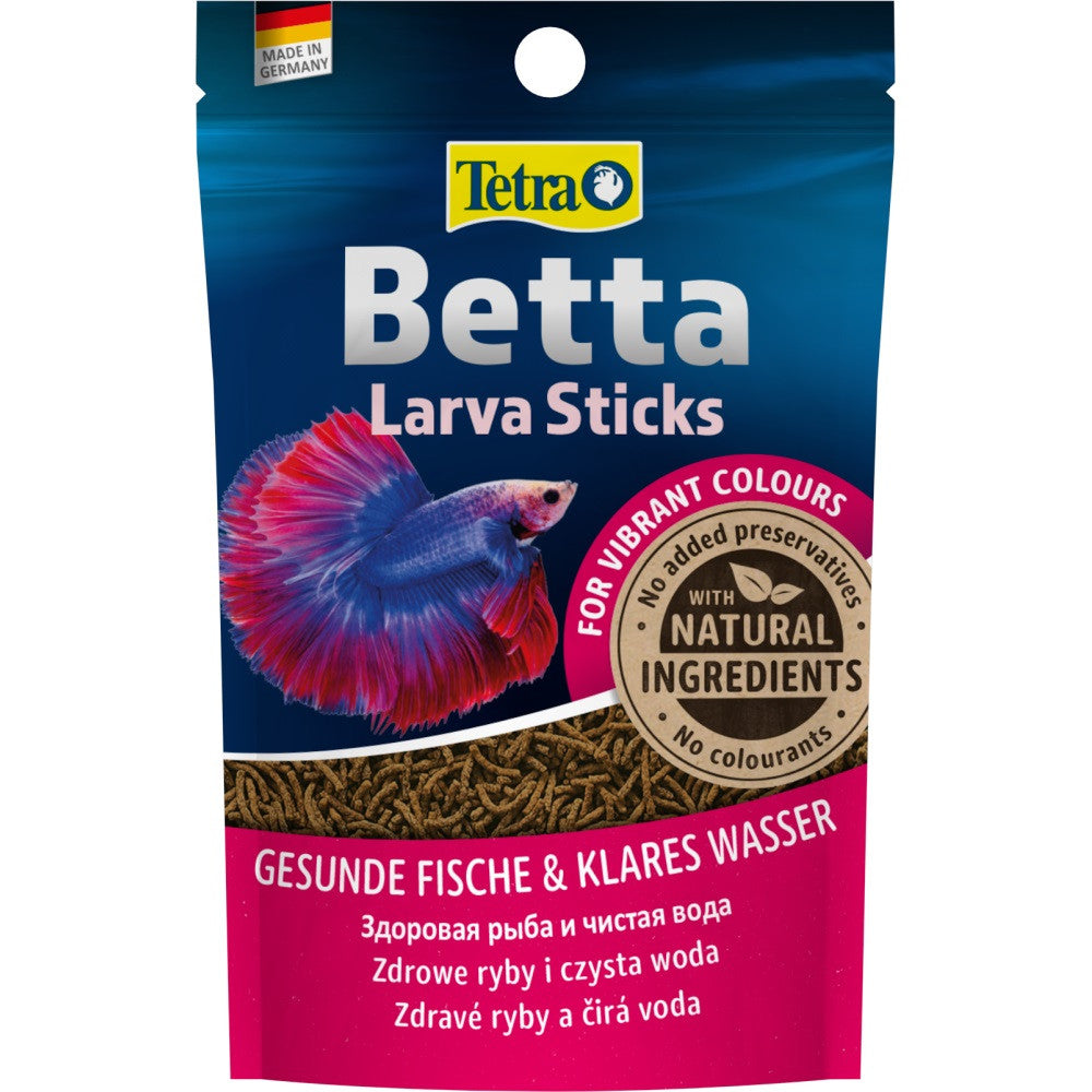 Корм Tetra Betta Larva Sticks для рибок півників, 5 г (палички)