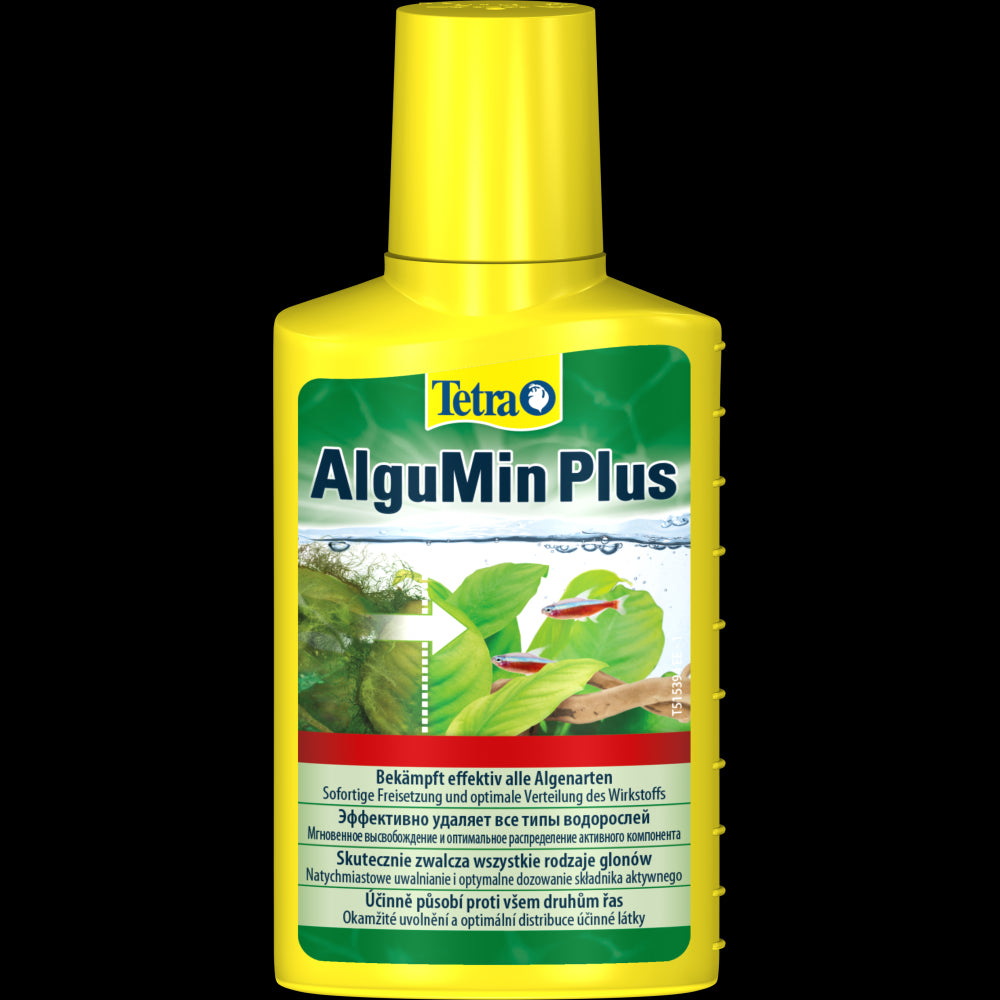 Засіб Tetra AlguMin проти водоростей в акваріумі, 100 мл на 200 л