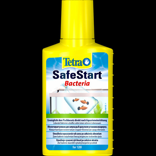 Засіб Tetra SafeStart для негайного запуску риб в новий акваріум, 100 мл на 120 л