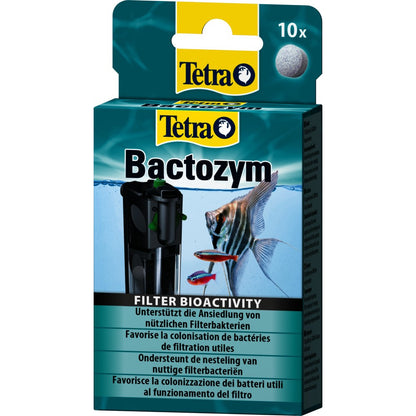 Засіб Tetra Bactozym для акваріума для стабілізації біологічної рівноваги, 10 таблеток, на 1000 л