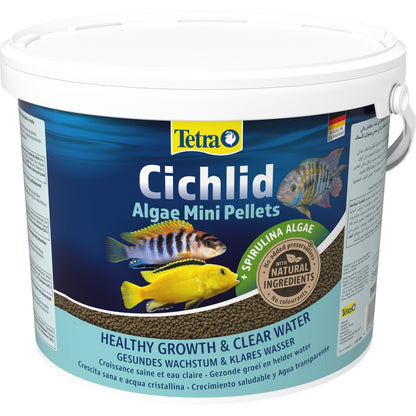 Корм Tetra Cichlid Algae Mini для акваріумних цихлід, 10 л (гранули)