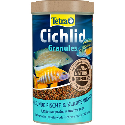 Корм Tetra Cichlid Granules для рибок цихлід, 500 мл (гранули)