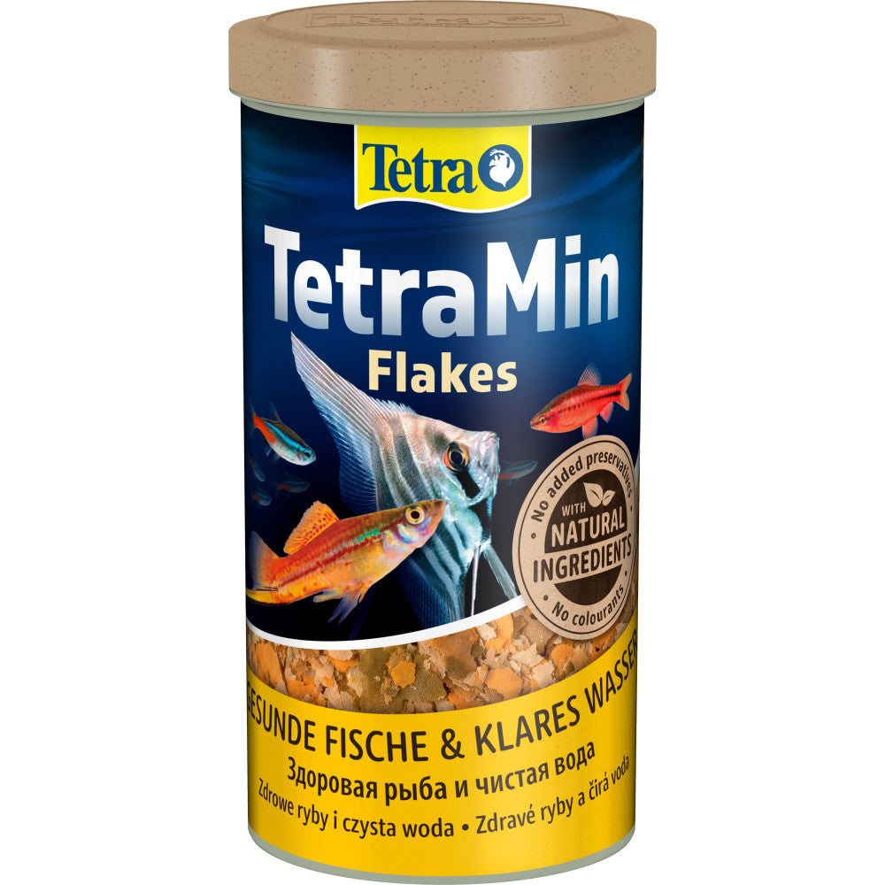 Корм Tetra Min Flakes для акваріумних рибок, 200 г (пластівці)