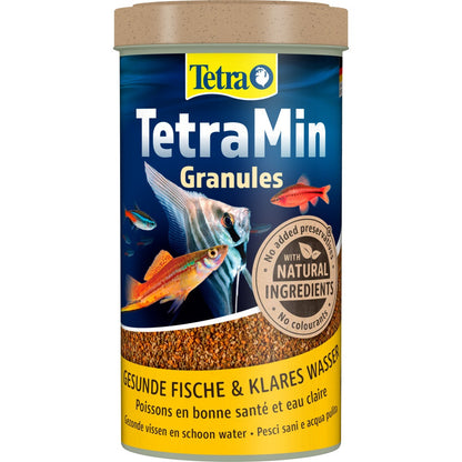 Корм Tetra Min Granules для акваріумних рибок, 200 г (гранули)