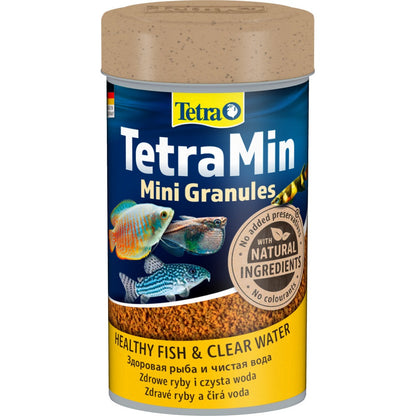 Корм Tetra Min Mini Granules для акваріумних рибок, 45 г (гранули)