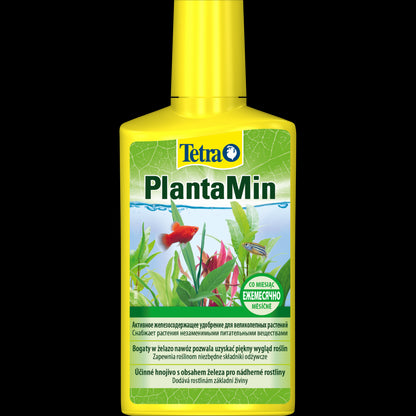 Добриво Tetra PlantaMin для зелених акваріумних рослин з залізом, 250 мл на 1000 л