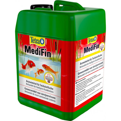 Засіб Tetra Pond MediFin лікарський проти інфекцій та хвороб ставкових риб, 3 л на 60000 л