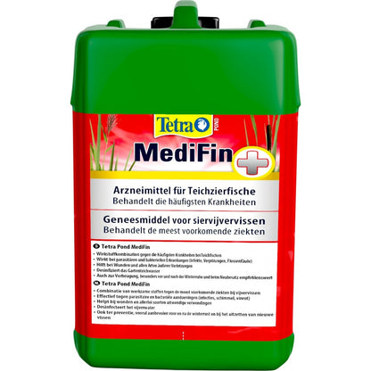 Засіб Tetra Pond MediFin лікарський проти інфекцій та хвороб ставкових риб, 3 л на 60000 л