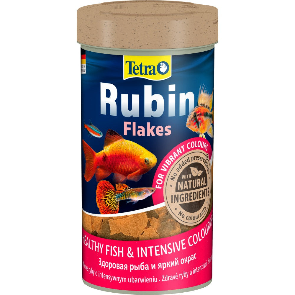 Корм Tetra Rubin Flakes для акваріумних рибок, для забарвлення, 52 г (пластівці)
